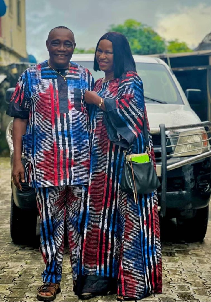 Apostle Prosper with Rev. Rita Okujere